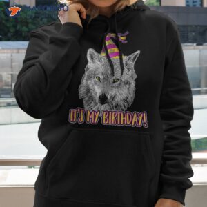 wolf birthday themed party wolves theme girl lover shirt hoodie