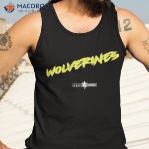 wolverines shirt tank top 3