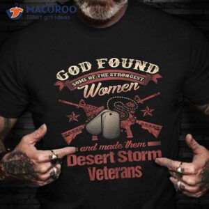 Women Desert Storm Persian Gulf War T-Shirt