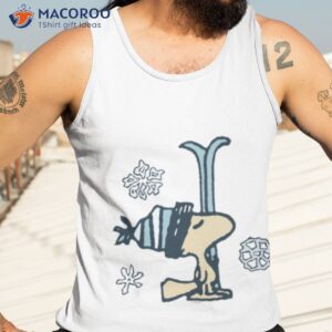 woodstock ski pro peanuts shirt tank top 3