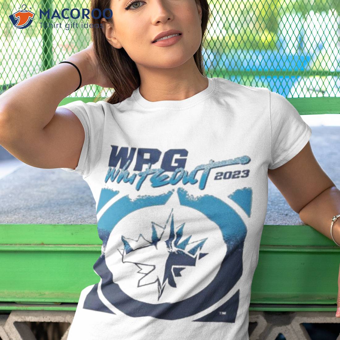 Lids Winnipeg Jets Women's Whiteout T-Shirt - White
