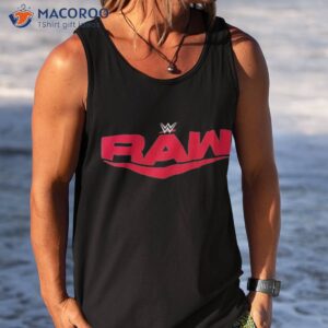 wwe monday night raw t shirt tank top