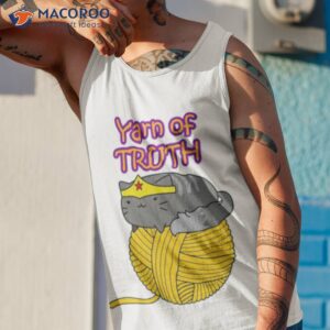 yarn of truth graphic shirt tank top 1