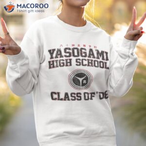 yasogami high school class of 08 variant persona shirt sweatshirt 2