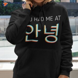 you had me at hello korean tourist annyeong korea kpop shirt hoodie 2