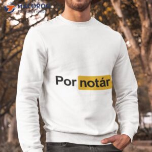 zomri pornotar logo shirt sweatshirt