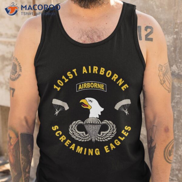 101st Airborne Paratrooper Us Army Veteran Vintage Shirt