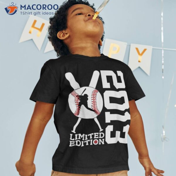 10th Birthday Baseball Limited Edition 2013 Shirt