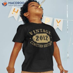 11 Years Old 11th Birthday Anniversary Best Limited 2012 Shirt