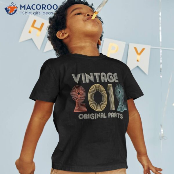 11 Years Old Gifts Vintage 2012 11th Birthday For Shirt