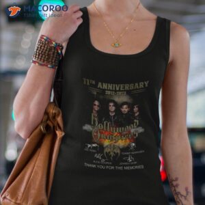 11th anniversary 2012 2023 hollywood vampires thank you for the memories signatures shirt tank top 4