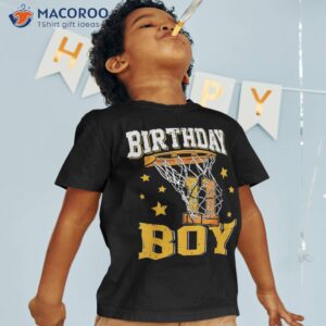 11th birthday basketball boy 11 year old player shirt tshirt