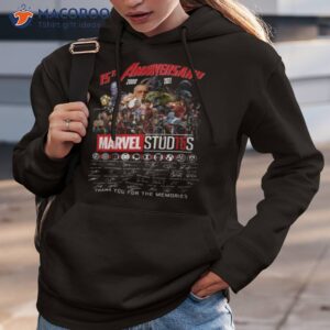 15th anniversary 2008 2023 marvel stud15s signature thank you for the memories t shirt hoodie 3