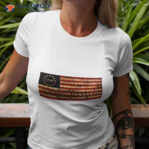 1776 “We The People” US Flag — Visually Aged and Distressed T-Shirt