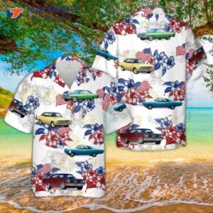 “1969 Dodge Dart Swinger 340, Fourth Of July Hawaiian Shirt”