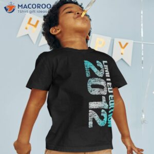 Level 11 Unlocked Awesome Since 2012 11th Birthday Gaming Shirt
