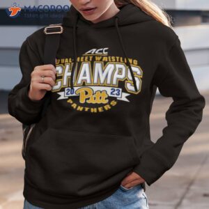 2023 acc pitt dual meet wrestling champs t shirt hoodie 3