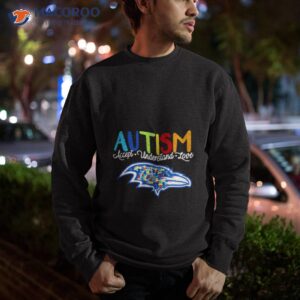 2023 baltimore ravens autism accept understand love shirt sweatshirt