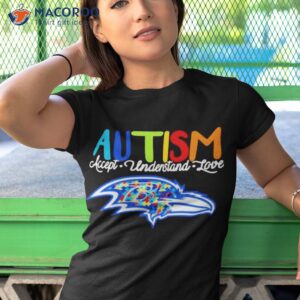 2023 baltimore ravens autism accept understand love t shirt tshirt 1