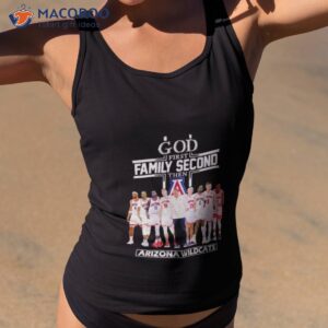 2023 god family second first then arizona mens basketball team shirt tank top 2