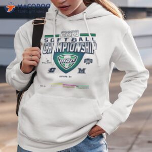 2023 mac softball championship event shirt hoodie 3