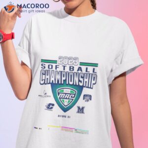 2023 mac softball championship event shirt tshirt 1