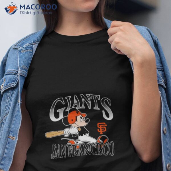 2023 Mickey Mouse San Francisco Giants Disney Game Day Shirt