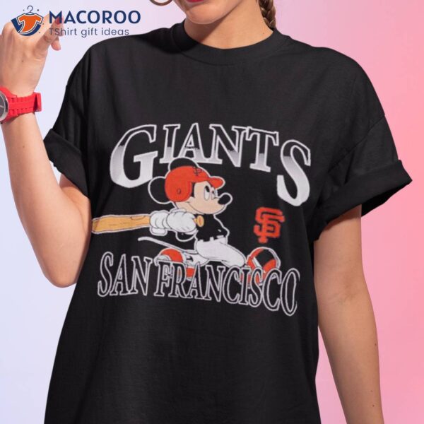 2023 Mickey Mouse San Francisco Giants Disney Game Day Shirt