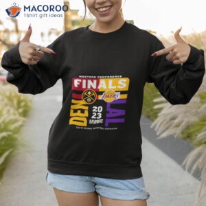 2023 nba wcf match up shirt sweatshirt