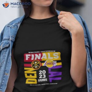 2023 nba wcf match up shirt tshirt