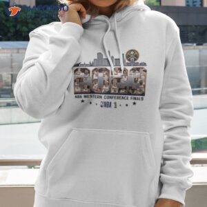 2023 nba western conference final champions shirt hoodie 2