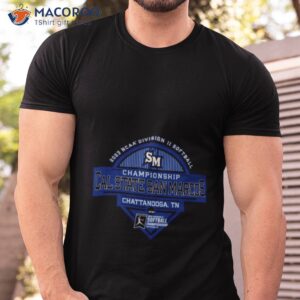 2023 ncaa division ii softball championship cal state san marcos chattanooga shirt tshirt