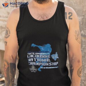 2023 ncaa division iii mens tufts university lacrosse national championship shirt tank top