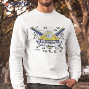 2023 sec softball tournament all teams shirt sweatshirt