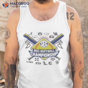 2023 sec softball tournament all teams shirt tank top