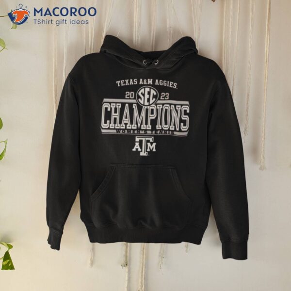 2023 Sec Women’s Tennis Regular Season Champions Texas A&m Aggies Shirt