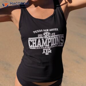 2023 sec womens tennis regular season champions texas am aggies shirt tank top 2