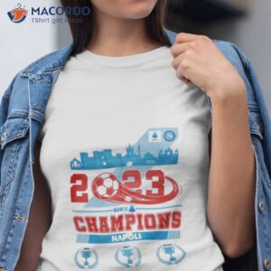 2023 serie champions napoli shirt tshirt 1