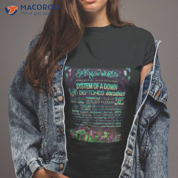 2023 Sick New World Festival Shirt