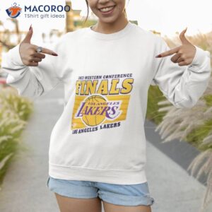 2023 wcf los angeles lakers shirt sweatshirt