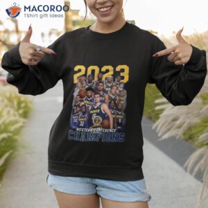 2023 western conference champions denver nuggets shirt sweatshirt 1