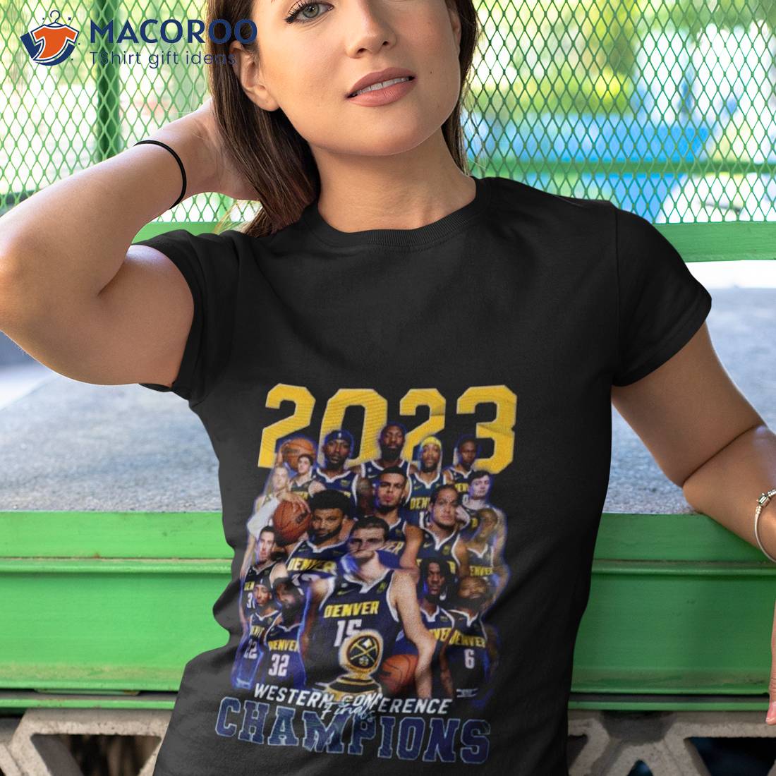 Official Denver Nuggets 2023 Western Conference Champions T-shirt