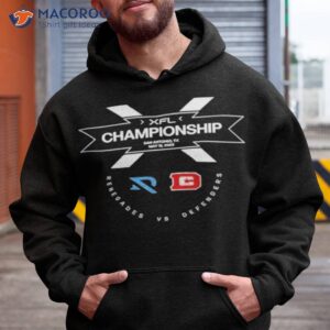 2023 xfl championship matchup shirt hoodie