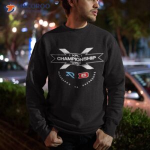 2023 xfl championship matchup shirt sweatshirt