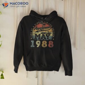 35 year old awesome since may 1988 35th birthday shirt hoodie