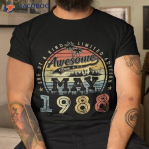 35 Year Old: Classic Rock 1988 35th Birthday Shirt