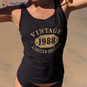 35 years old 35th birthday anniversary best limited 1988 shirt tank top 2