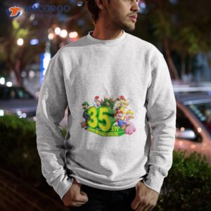 35th anniversary of super mario bros shirt sweatshirt