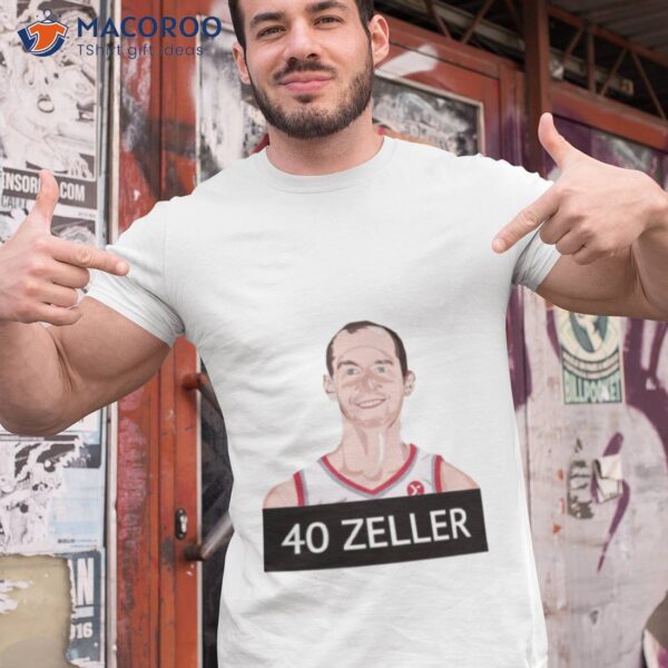 40 Zeller Fanart Cody Basketball Shirt