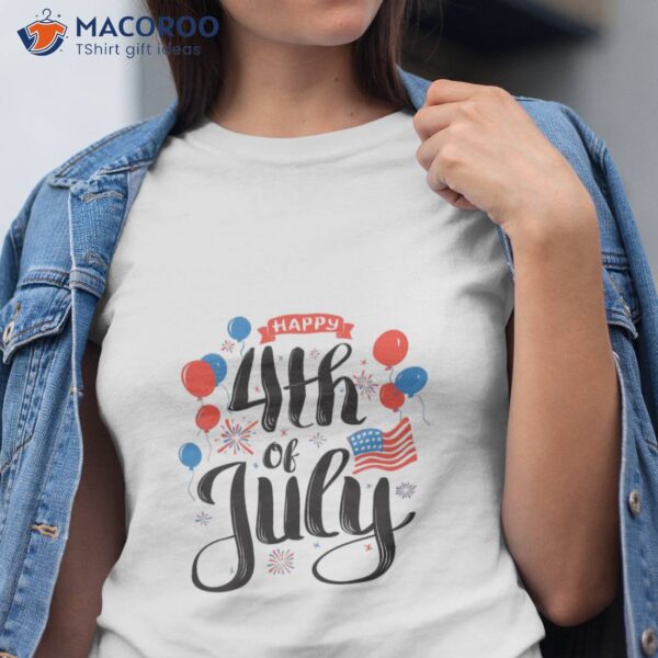 4th July Usa, Independence Day T-Shirt